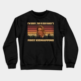 Funny Art I'm Sorry, This is Our Family's Crewneck Sweatshirt